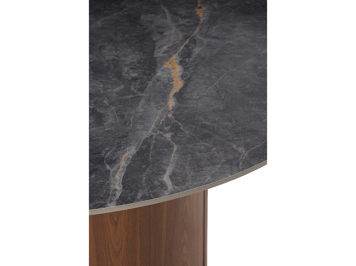 Runder Tisch 140 Durchmesser mit Keramikplatte