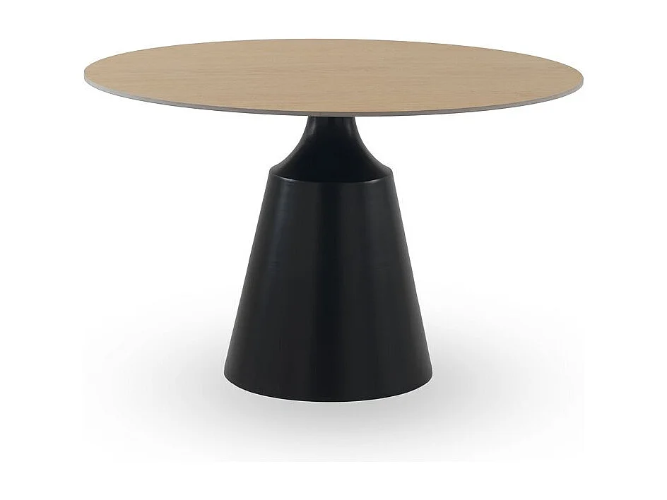 Table de salle à manger ronde 120 diam. avec plateau en céramique