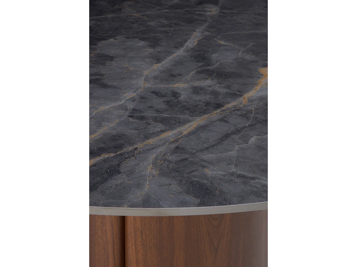 Runder Tisch 120 Durchmesser mit Keramikplatte