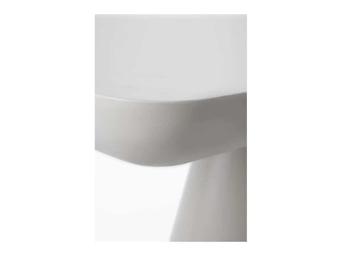 Table 180x100 panneau de fibres de moyenne densité couleur taupe