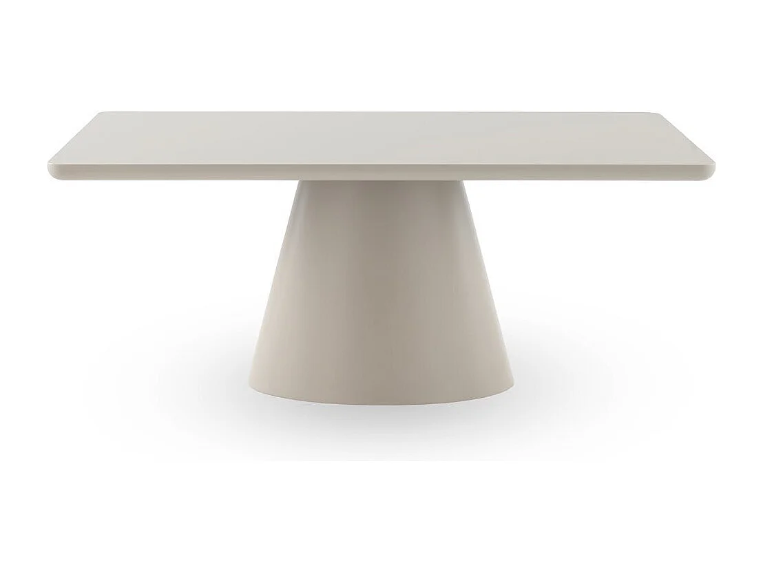 Tavolo rettangolare 180x100 in MDF color bianco