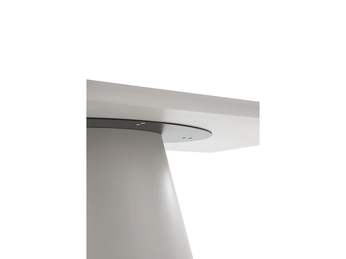 Tavolo rettangolare 180x100 in MDF color bianco