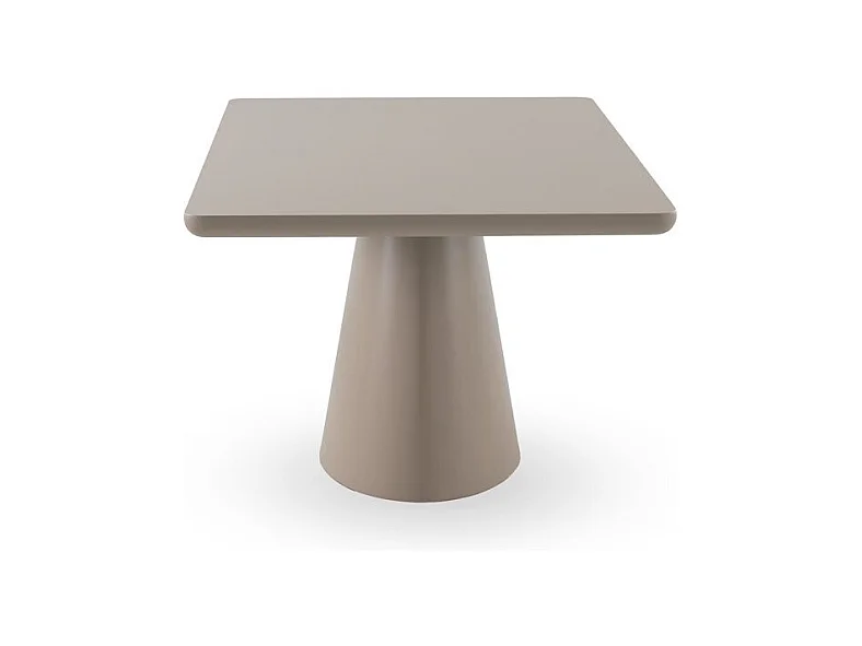 Table 180x100 panneau de fibres de moyenne densité couleur blanc