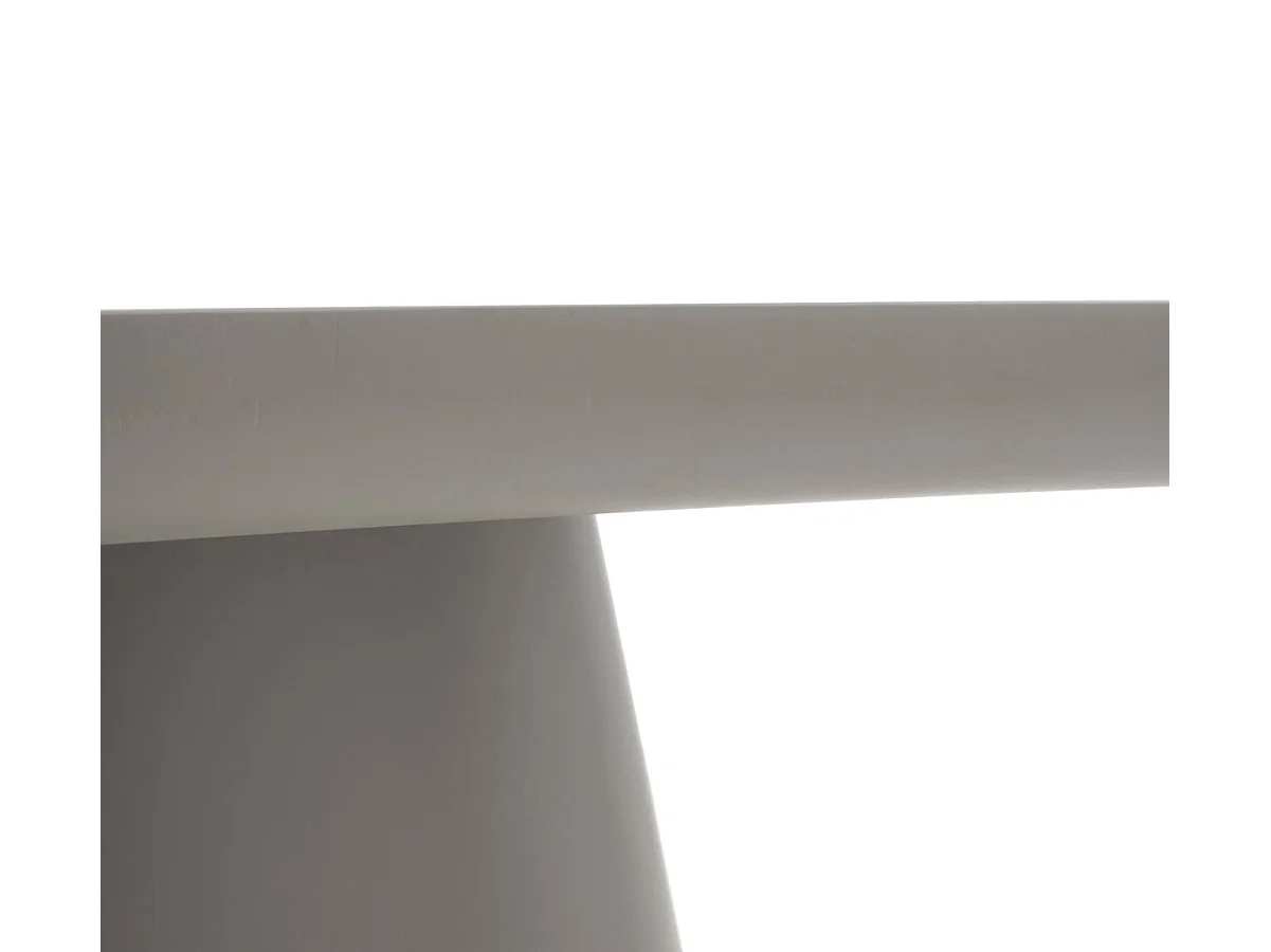 Tavolo rettangolare 180x100 in MDF color tortora