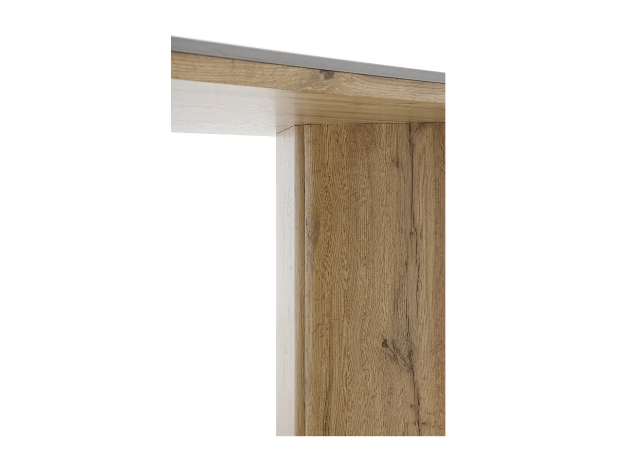 Table rectangulaire 200x100 avec plateau en céramique