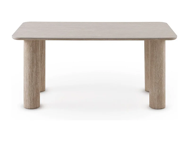 Table rectangulaire 200x100 avec plateau en céramique