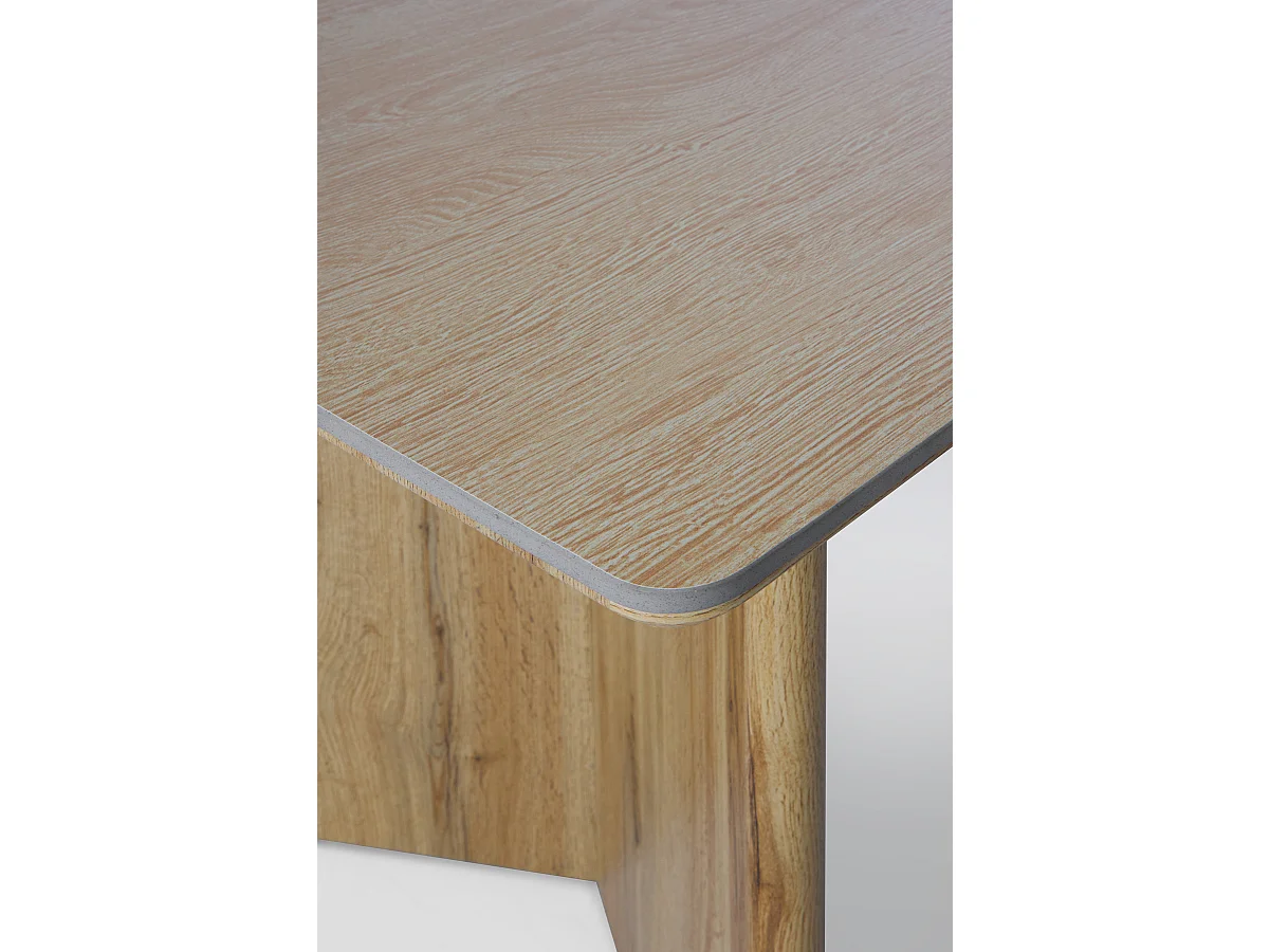 Table rectangulaire 200x100 avec plateau en céramique
