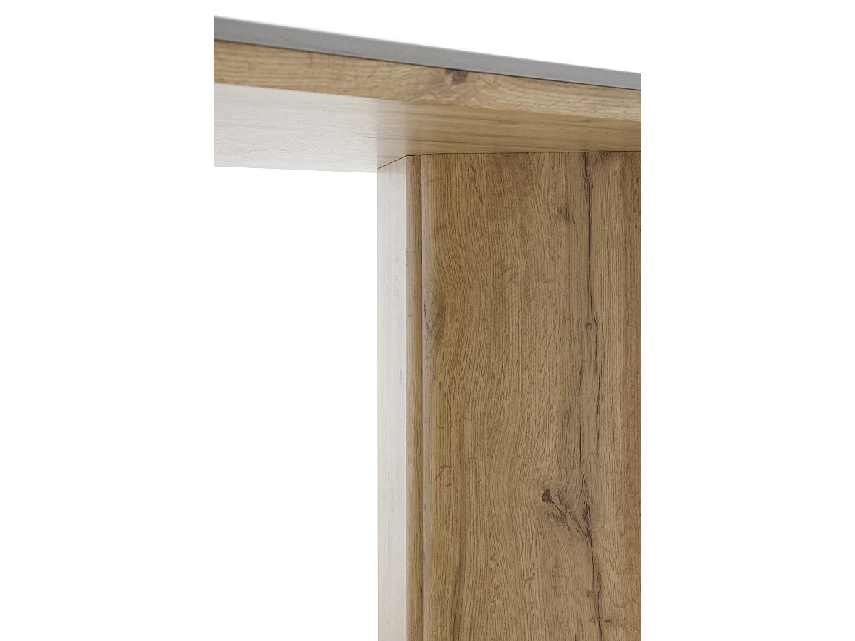 Table rectangulaire 200x100 avec plateau en céramique