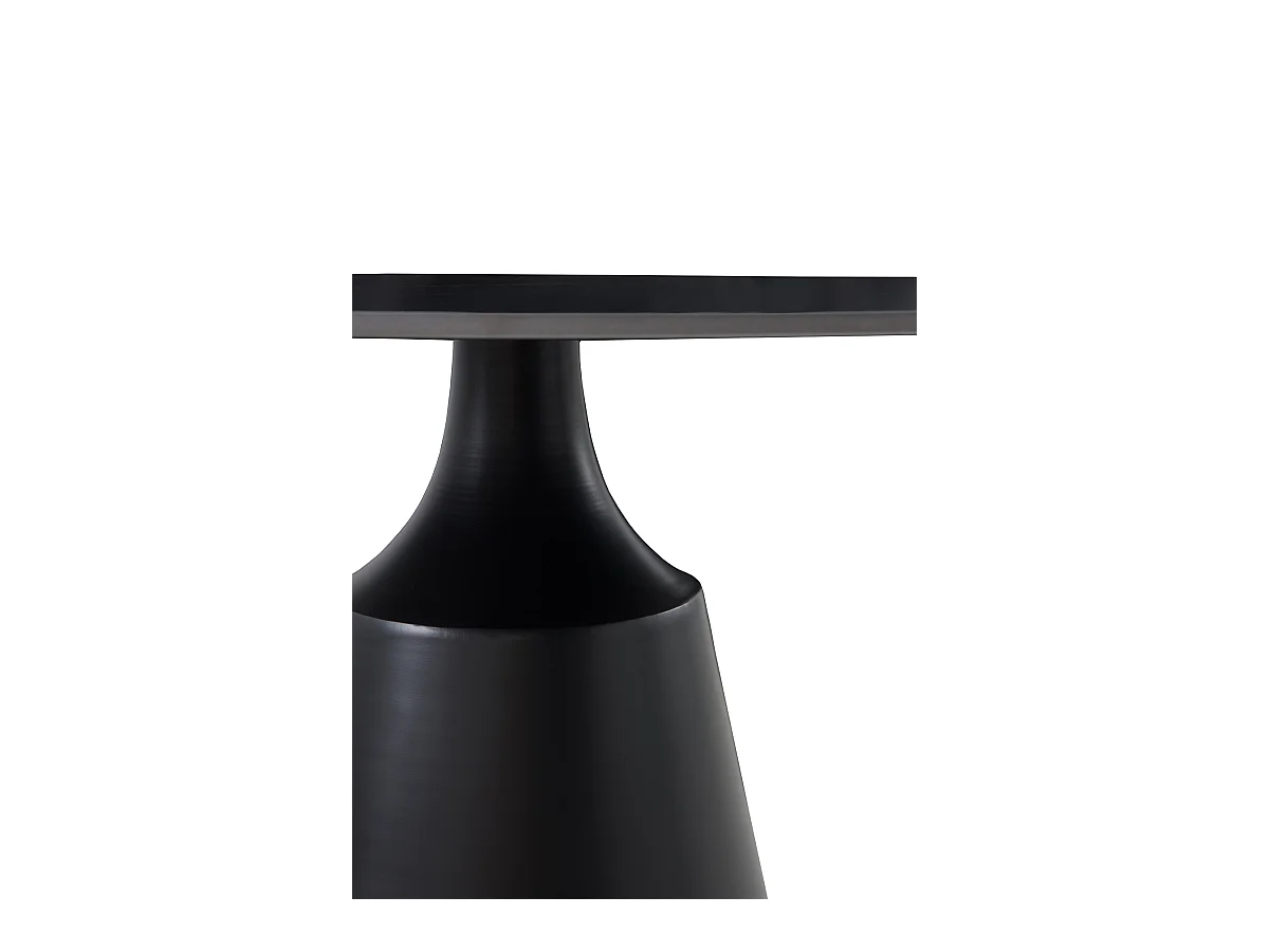 Table de salle à manger ronde 120 diam. avec plateau en céramique