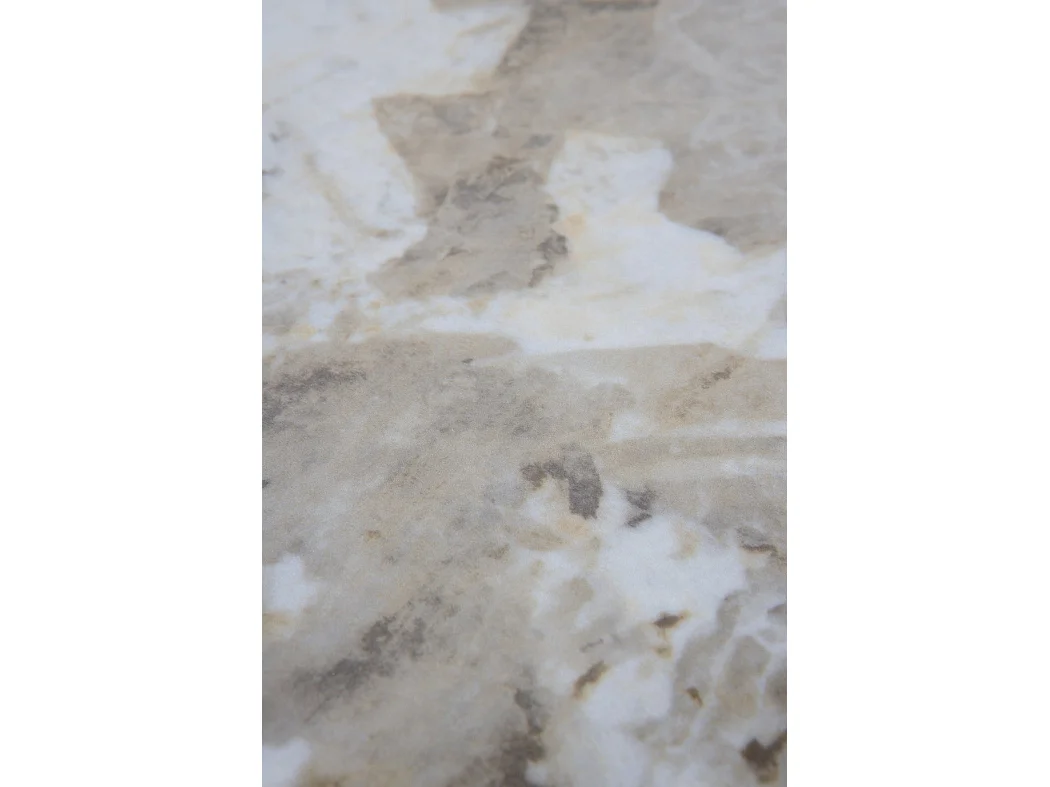 Table ronde 120 diam. avec plateau en céramique