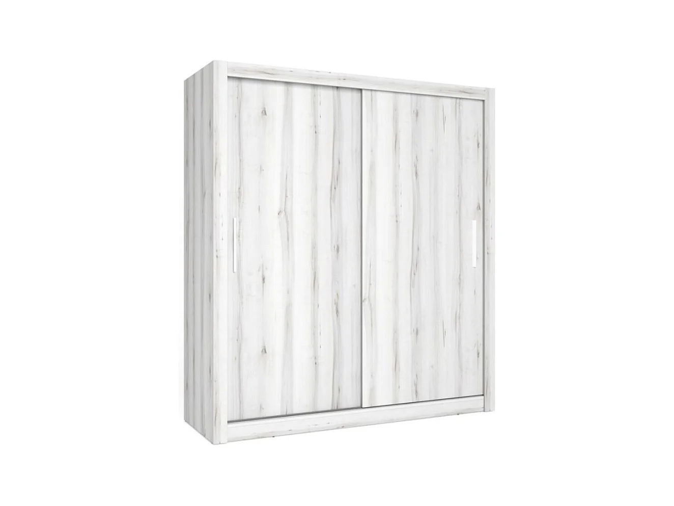 Armario Sava 2 puertas correderas albo 201x182x58,7 cm
