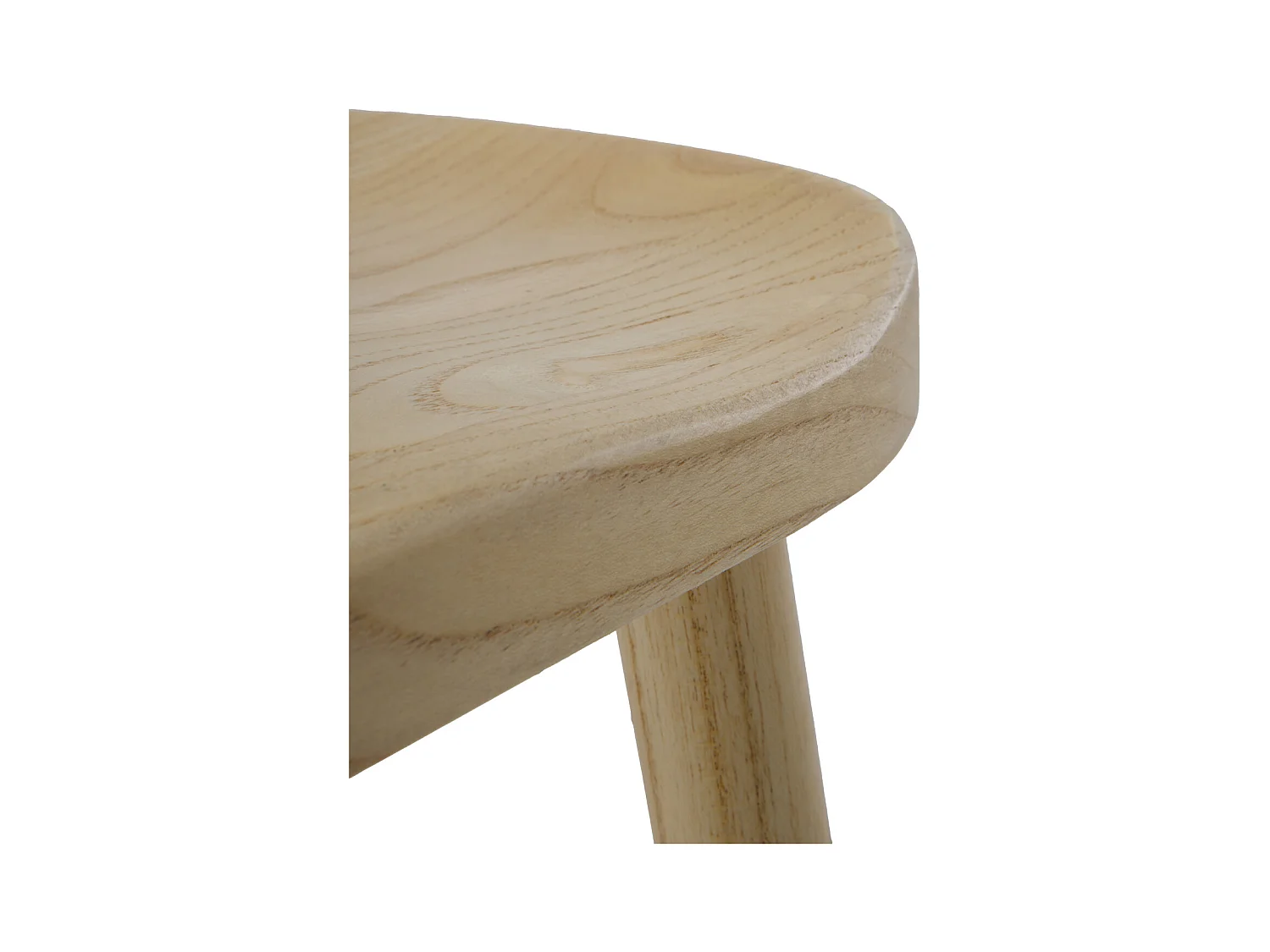 Pack de 2 taburetes madera de toon natural