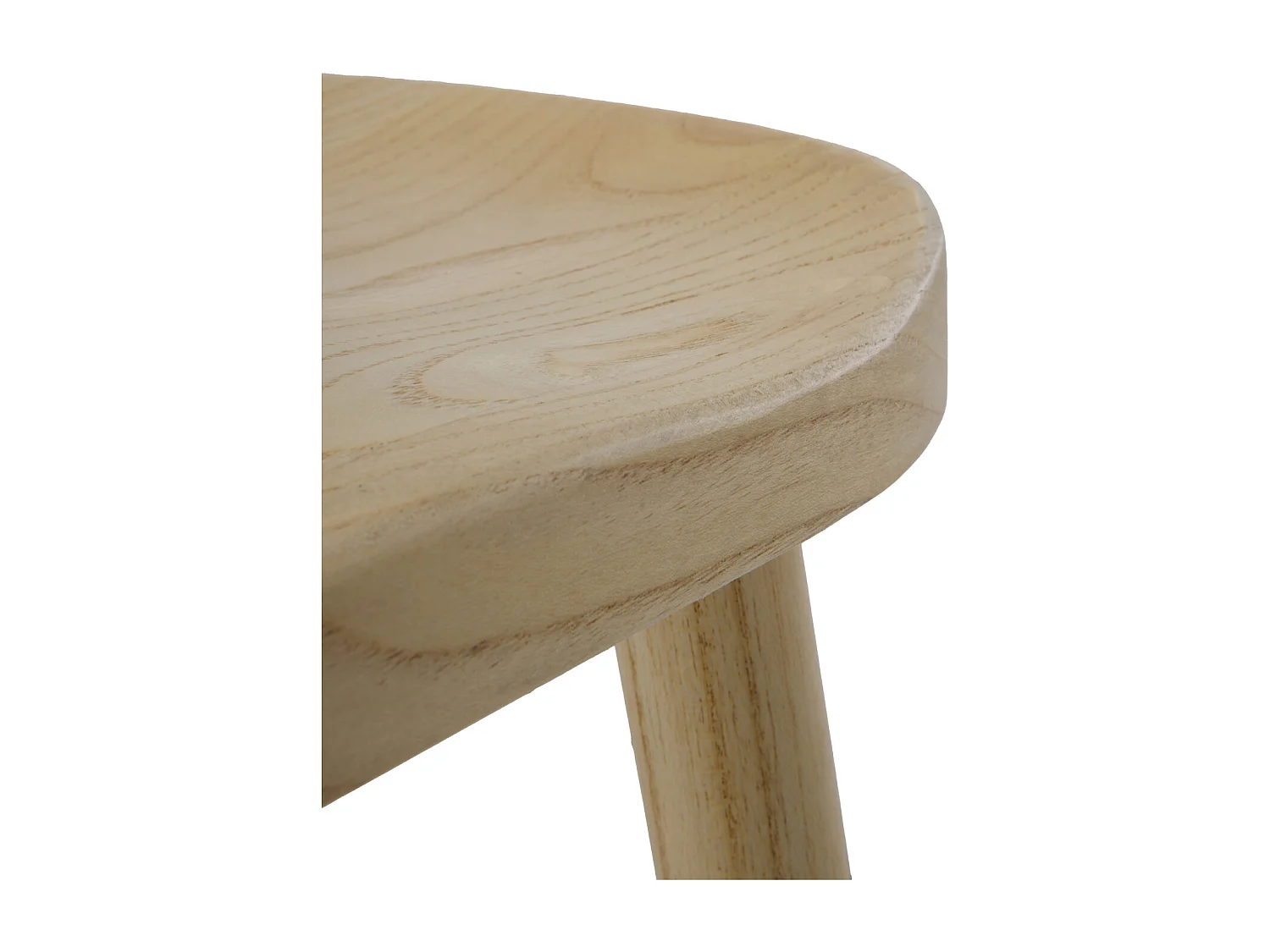 Pack de 2 taburetes madera de toon natural