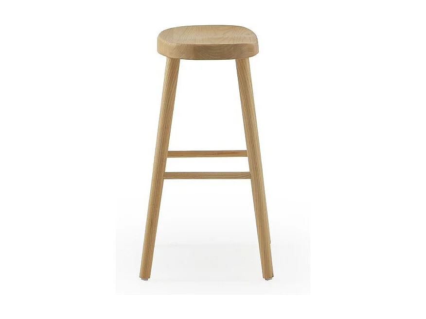 Pack de 2 taburetes madera de toon natural