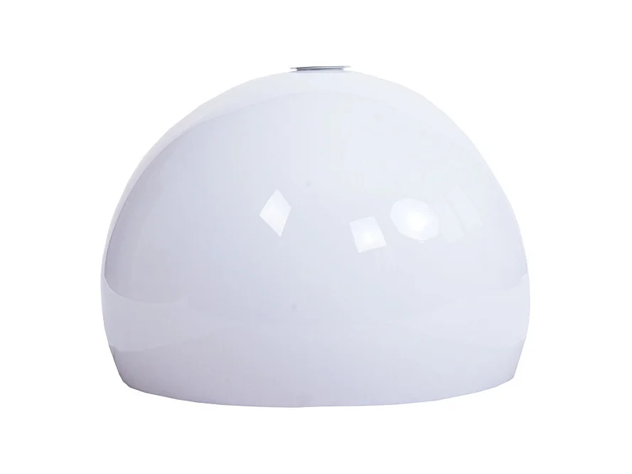 Suspension HWC-M34, lampe à suspendre Lampe, Ø 40cm écran, plastique - blanc