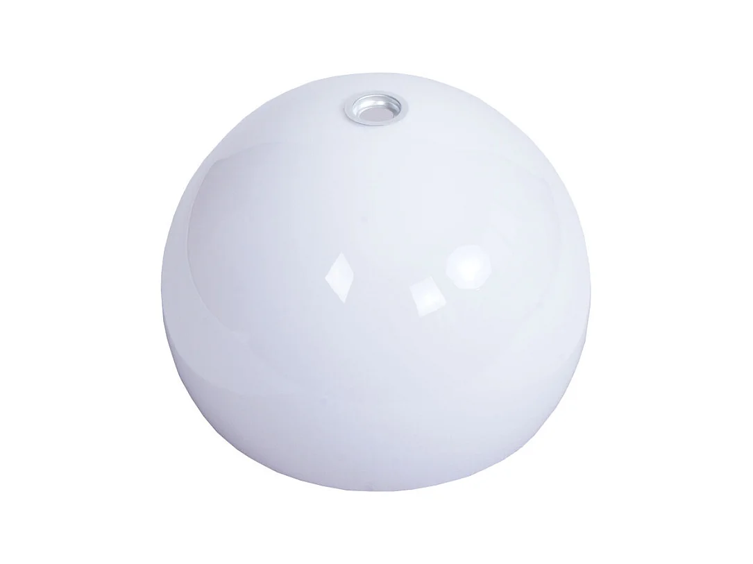 Suspension HWC-M34, lampe à suspendre Lampe, Ø 40cm écran, plastique - blanc