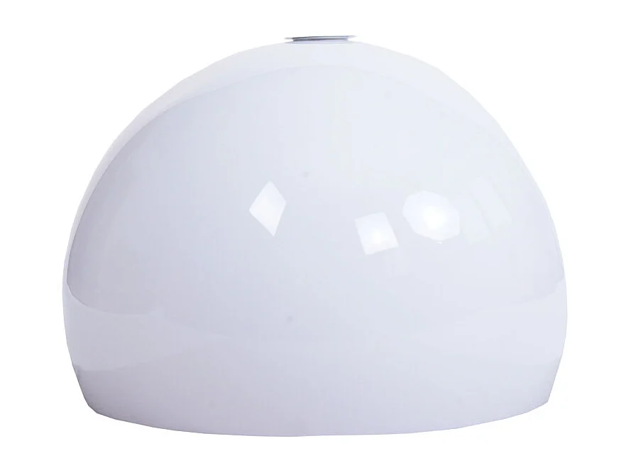Suspension HWC-M34, lampe à suspendre Lampe, Ø 40cm écran, plastique - blanc