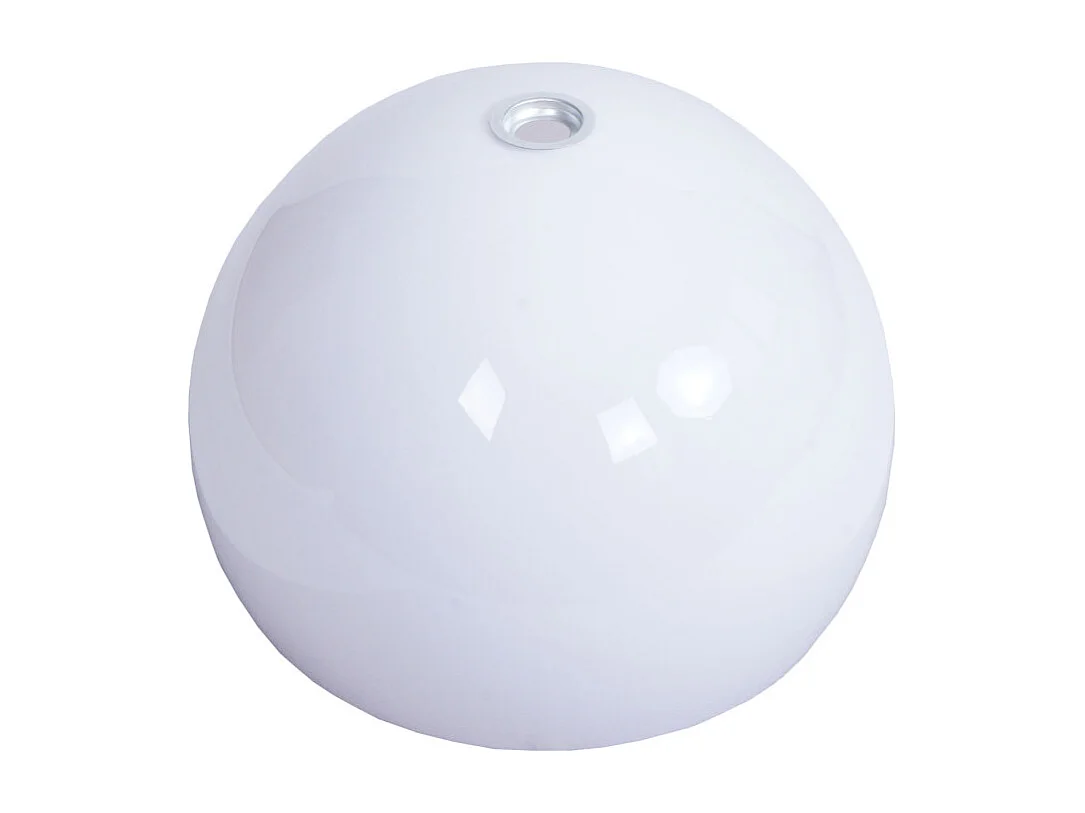 Suspension HWC-M34, lampe à suspendre Lampe, Ø 40cm écran, plastique - blanc