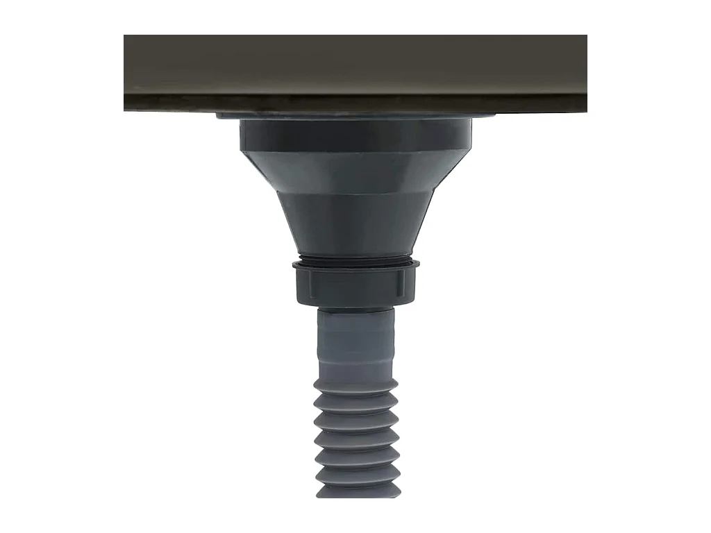 Handgefertigte schwarze Küchenspüle aus Edelstahl