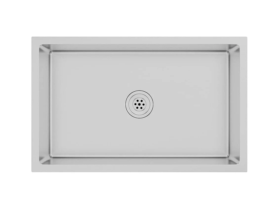 Handgemaakte keukengootsteen roestvrij staal