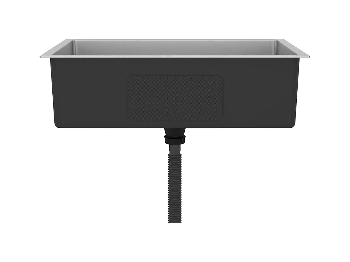 Handgemaakte keukengootsteen roestvrij staal