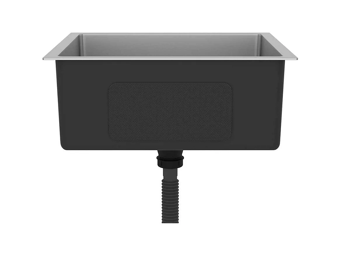 Handgemaakte keukengootsteen roestvrij staal