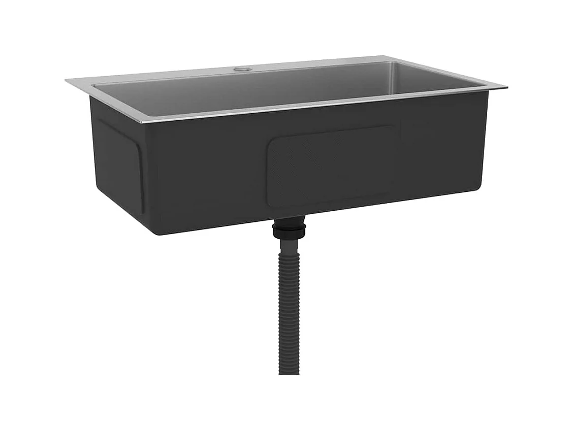 Handgemaakte keukengootsteen roestvrij staal