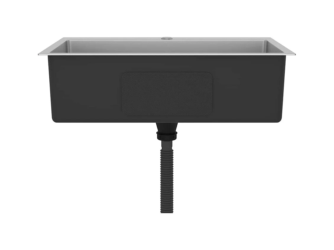 Handgemaakte keukengootsteen roestvrij staal