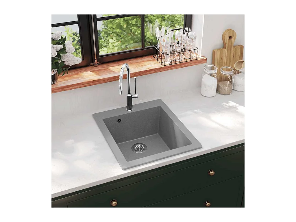 Évier de cuisine Granite Gris