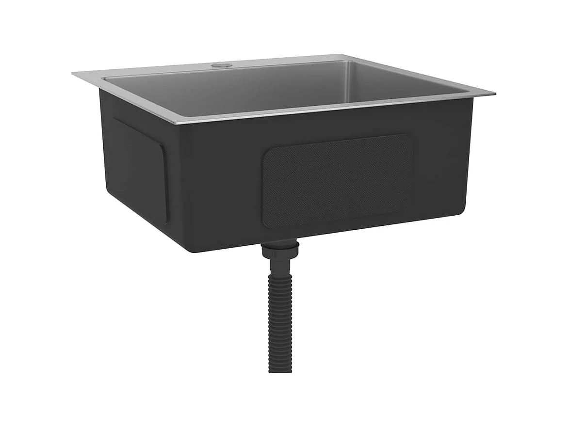 Handgemaakte keukengootsteen roestvrij staal