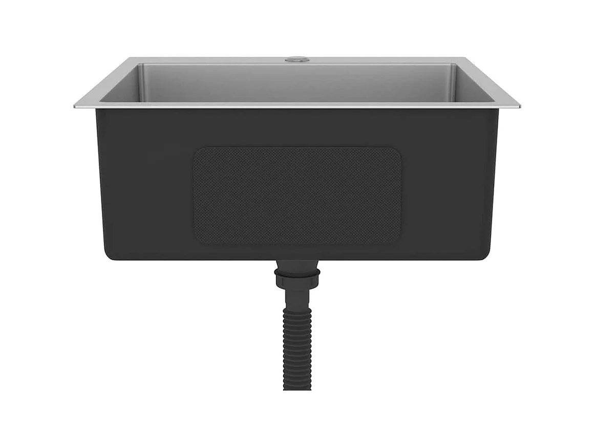 Handgemaakte keukengootsteen roestvrij staal