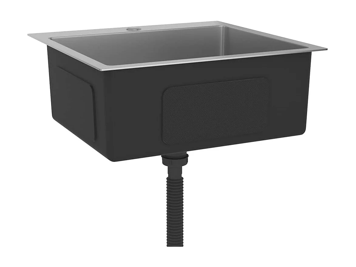 Évier de cuisine fait main Acier inoxydable