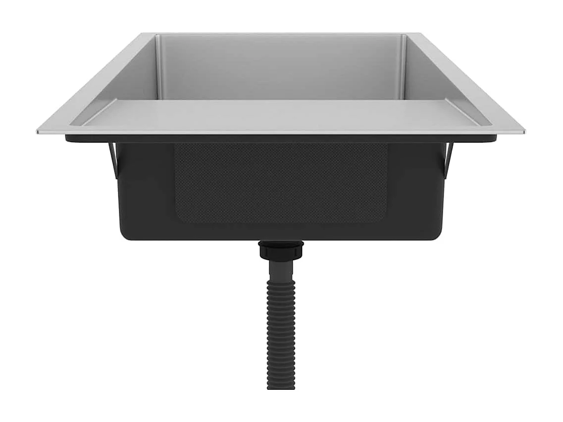 Handgefertigte Küchenspüle Edelstahl