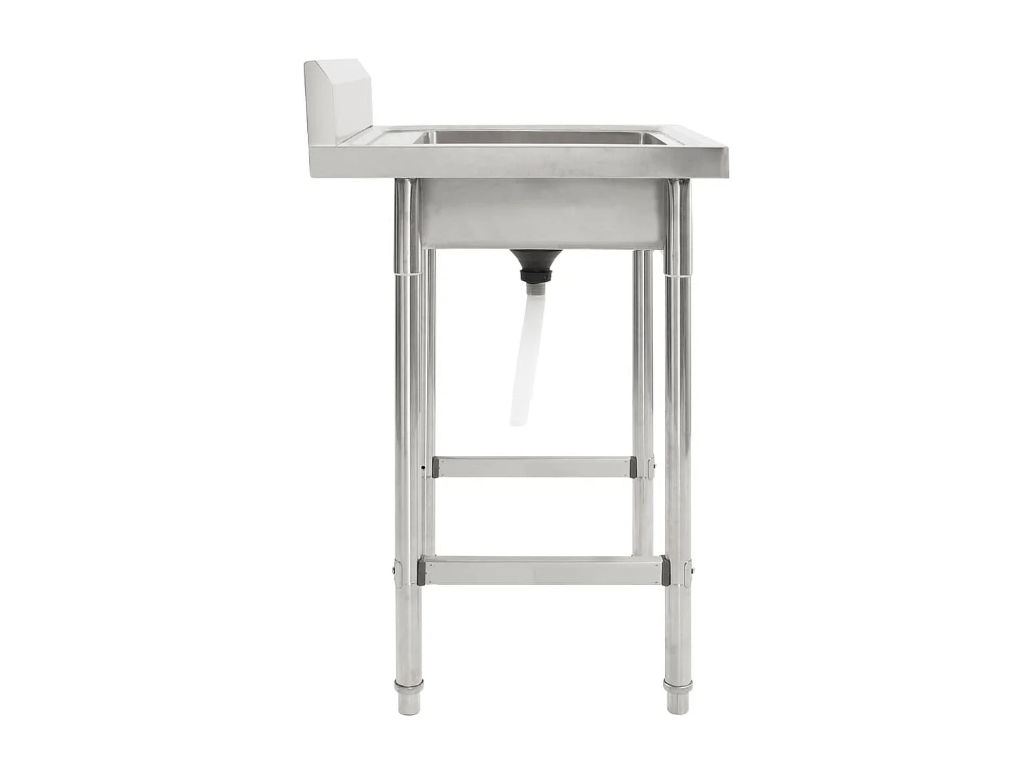 Fregadero de cocina Fregadero individual Acero inoxidable