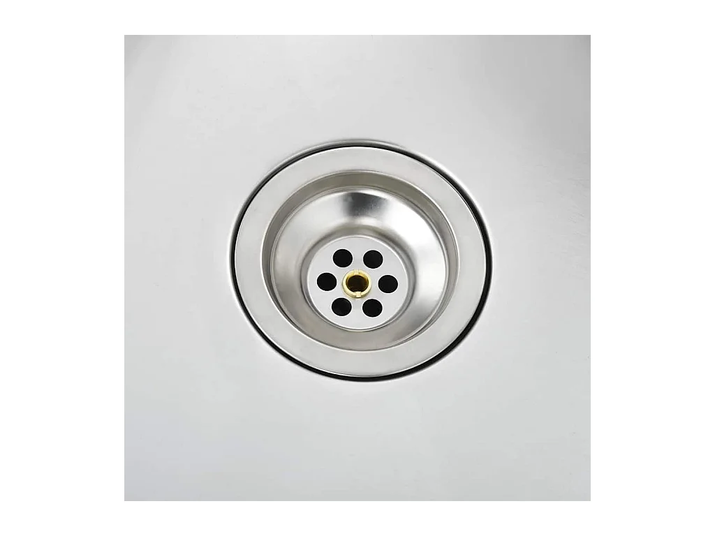 Handgemaakte keukengootsteen roestvrij staal