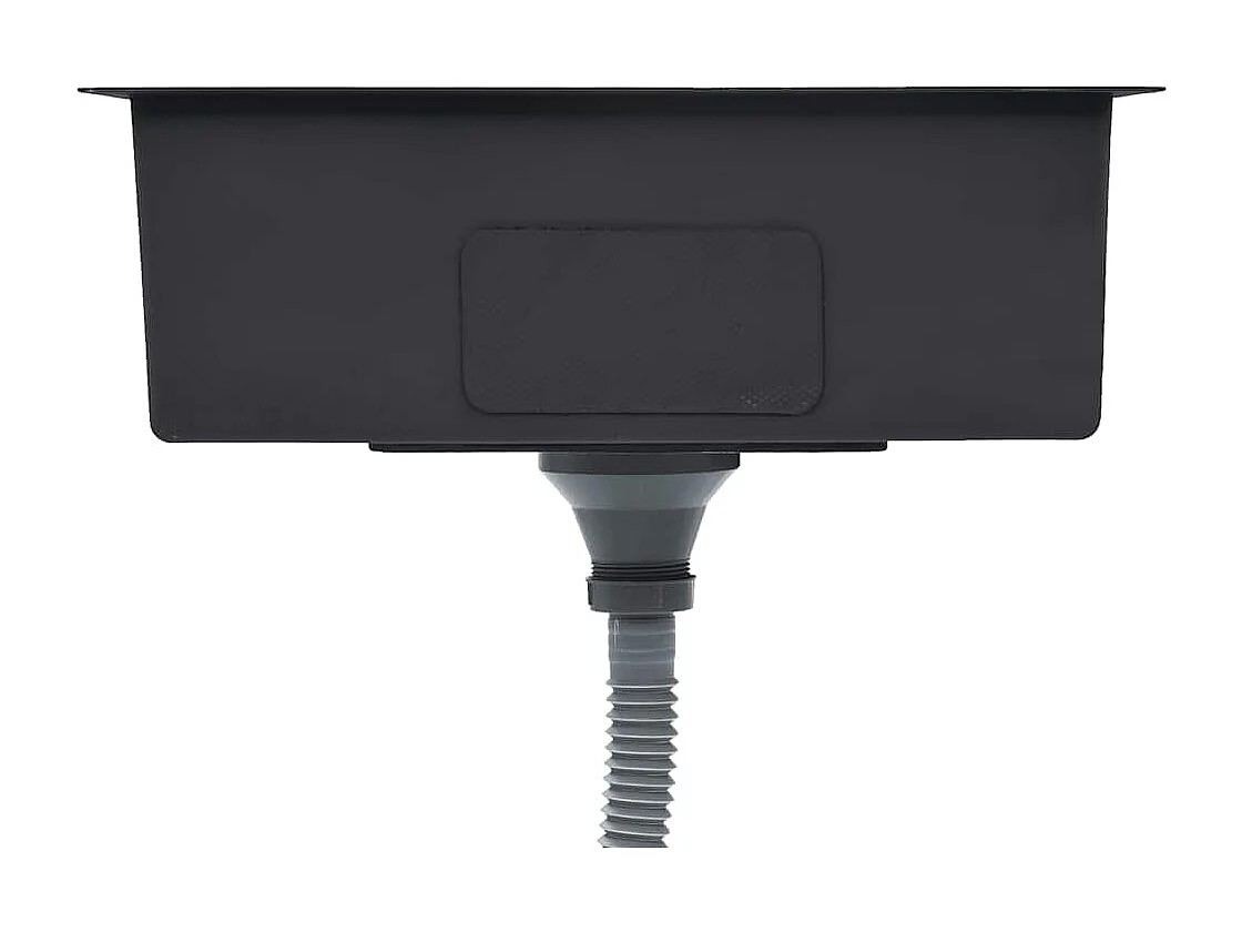 Fregadero de cocina hecho a mano de acero inoxidable