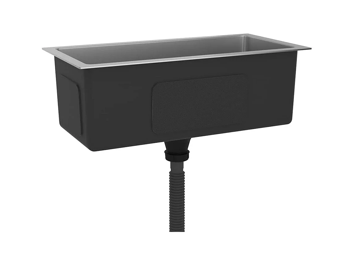 Handgemaakte keukengootsteen roestvrij staal