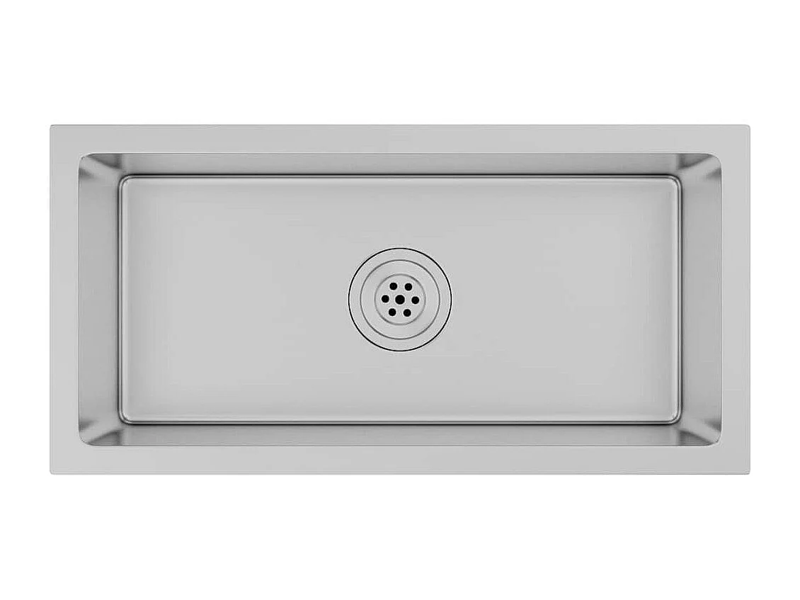 Évier de cuisine fait main Acier inoxydable