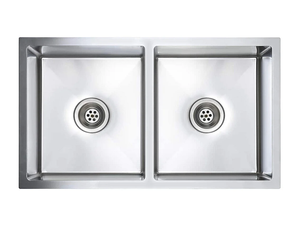 Évier de cuisine fait à la main Acier inoxydable