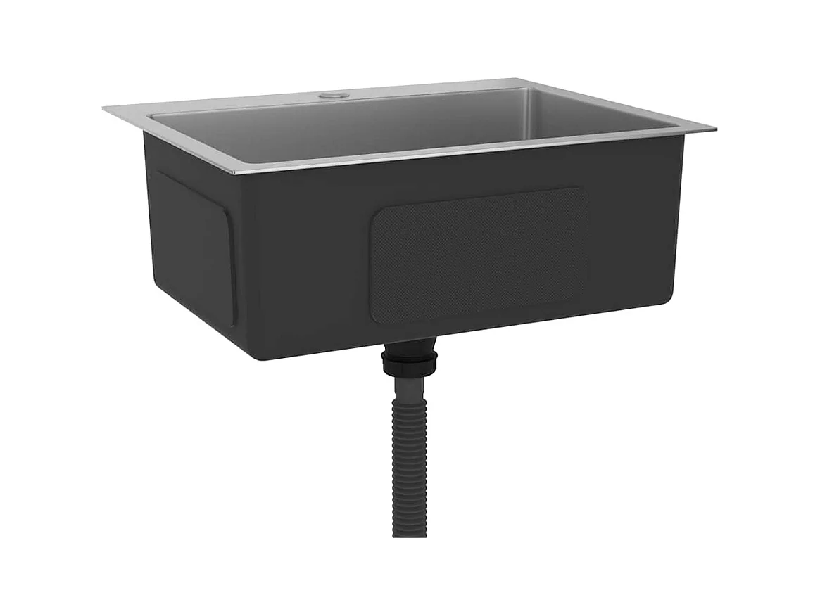 Évier de cuisine fait main Acier inoxydable