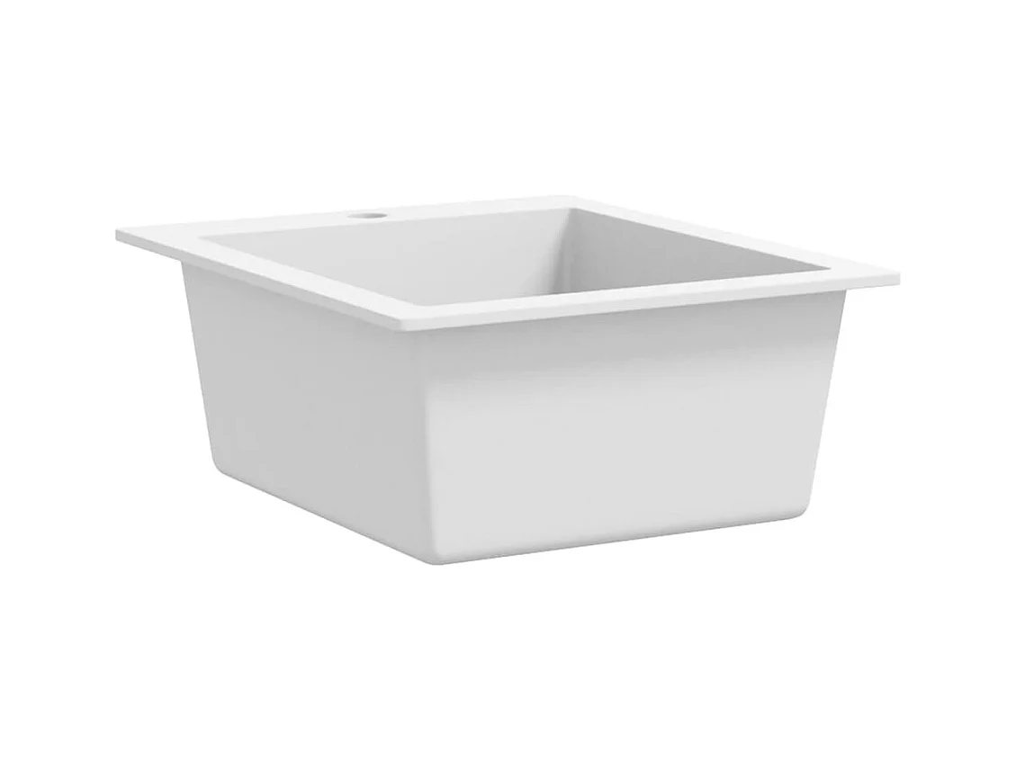 Évier de cuisine Granite Blanc crème