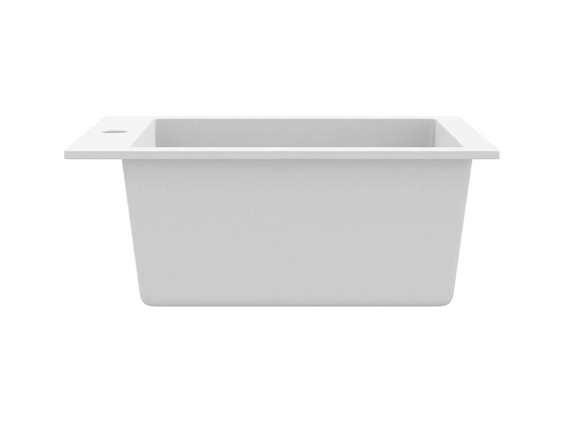 Évier de cuisine Granite Blanc crème