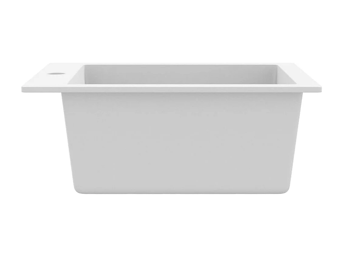 Crèmewitte granieten keukengootsteen