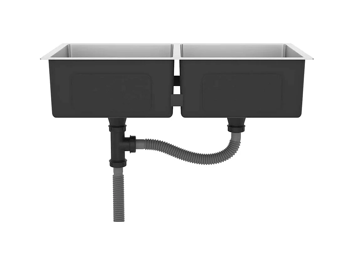 Handgemaakte keukengootsteen roestvrij staal