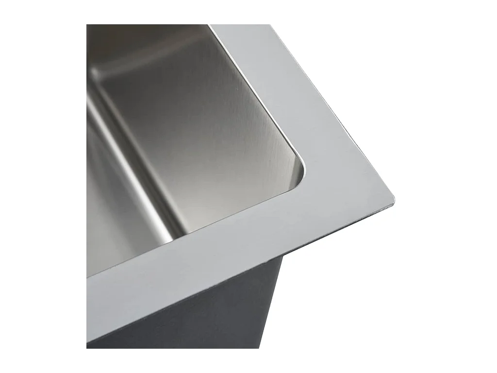 Handgemaakte keukengootsteen roestvrij staal