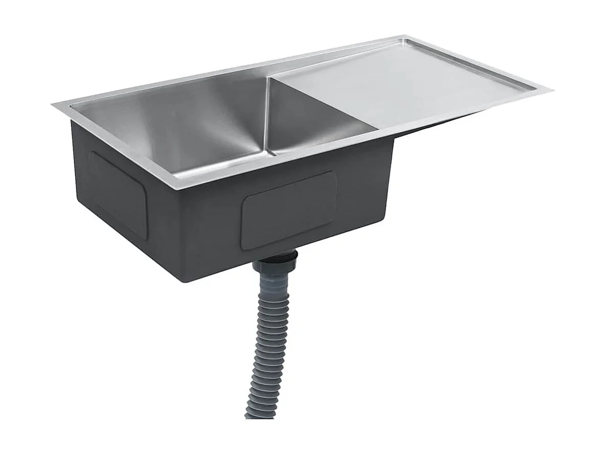 Évier de cuisine fait à la main Acier inoxydable