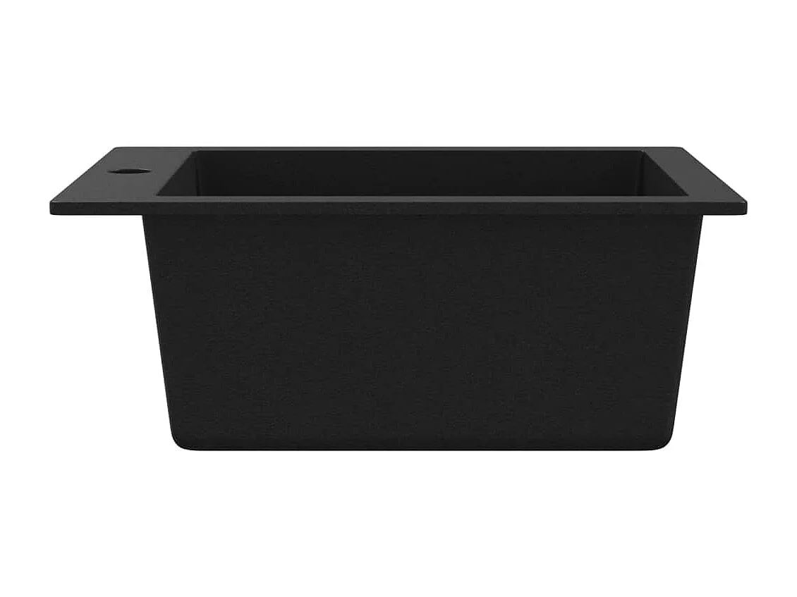 Lavello da cucina in granito nero