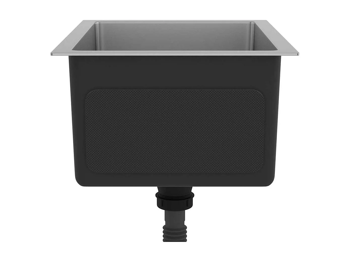 Handgemaakte keukengootsteen roestvrij staal