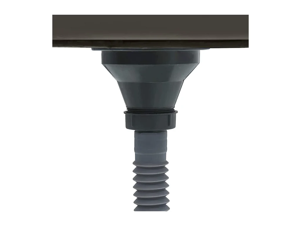 Handgefertigte schwarze Küchenspüle aus Edelstahl