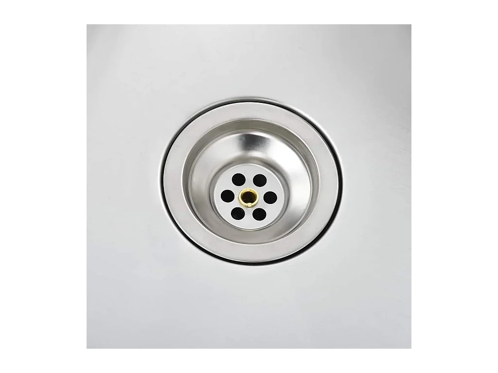 Handgemaakte keukengootsteen roestvrij staal